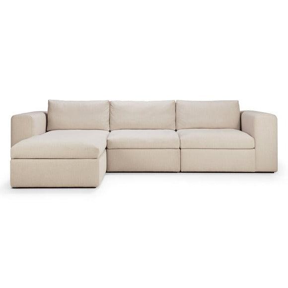 Mellow 3 Seater Sofa With Ottoman