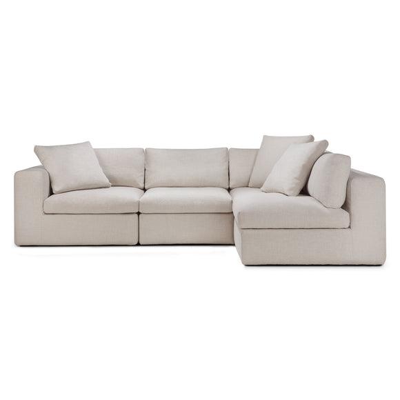 Mellow 4-Piece Modular Sectional