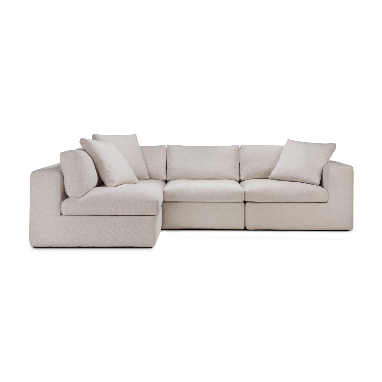 Mellow 4-Piece Modular Sectional