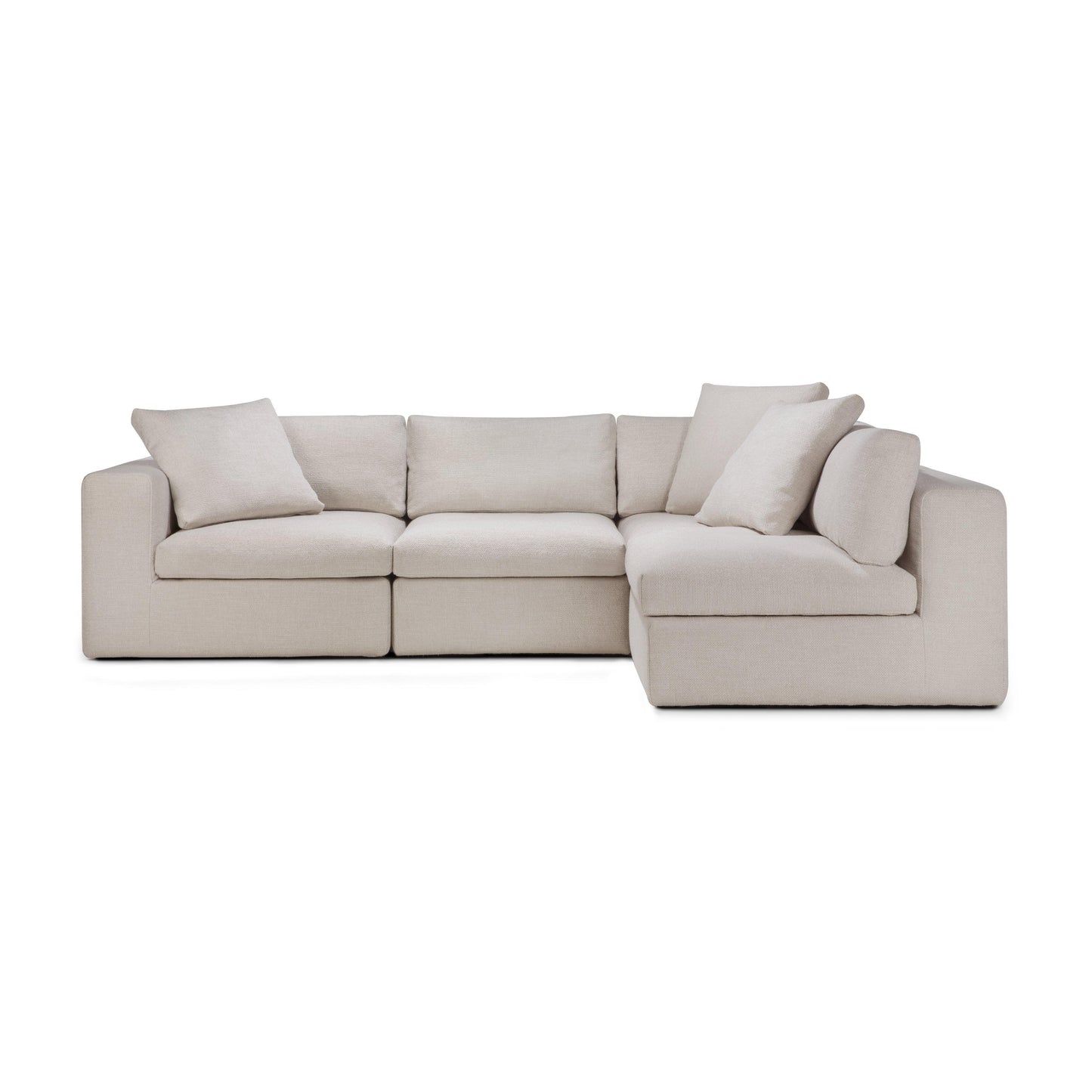 Mellow 4-Piece Modular Sectional