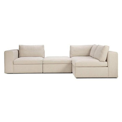 Mellow 4-Piece Open Back Sectional
