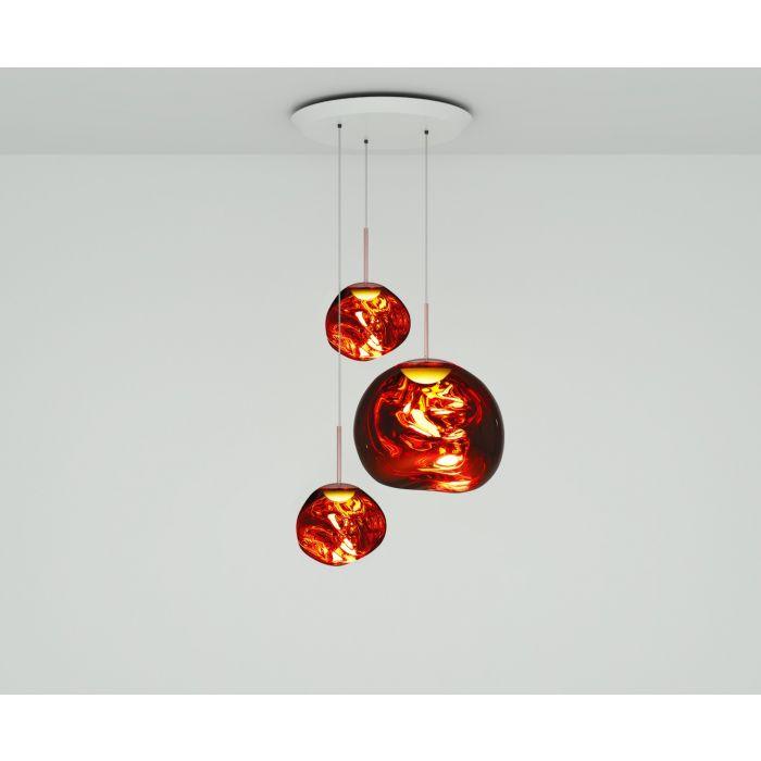 MELT LED TRIO ROUND PENDANT SYSTEM