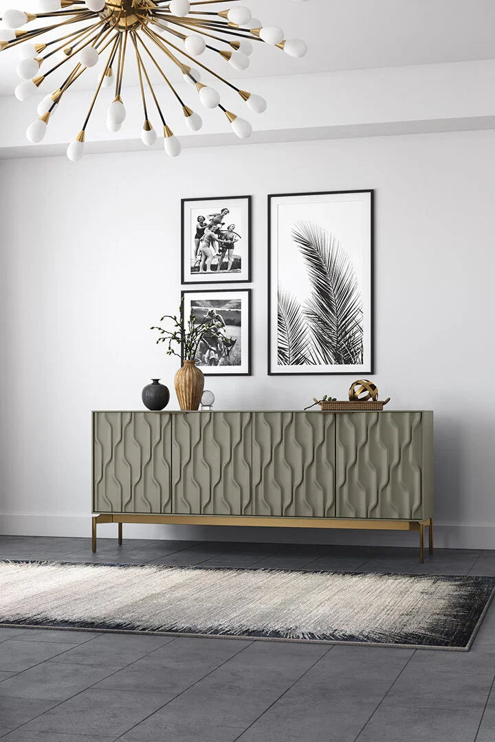 BDI Mesa 7639 4-Door Credenza