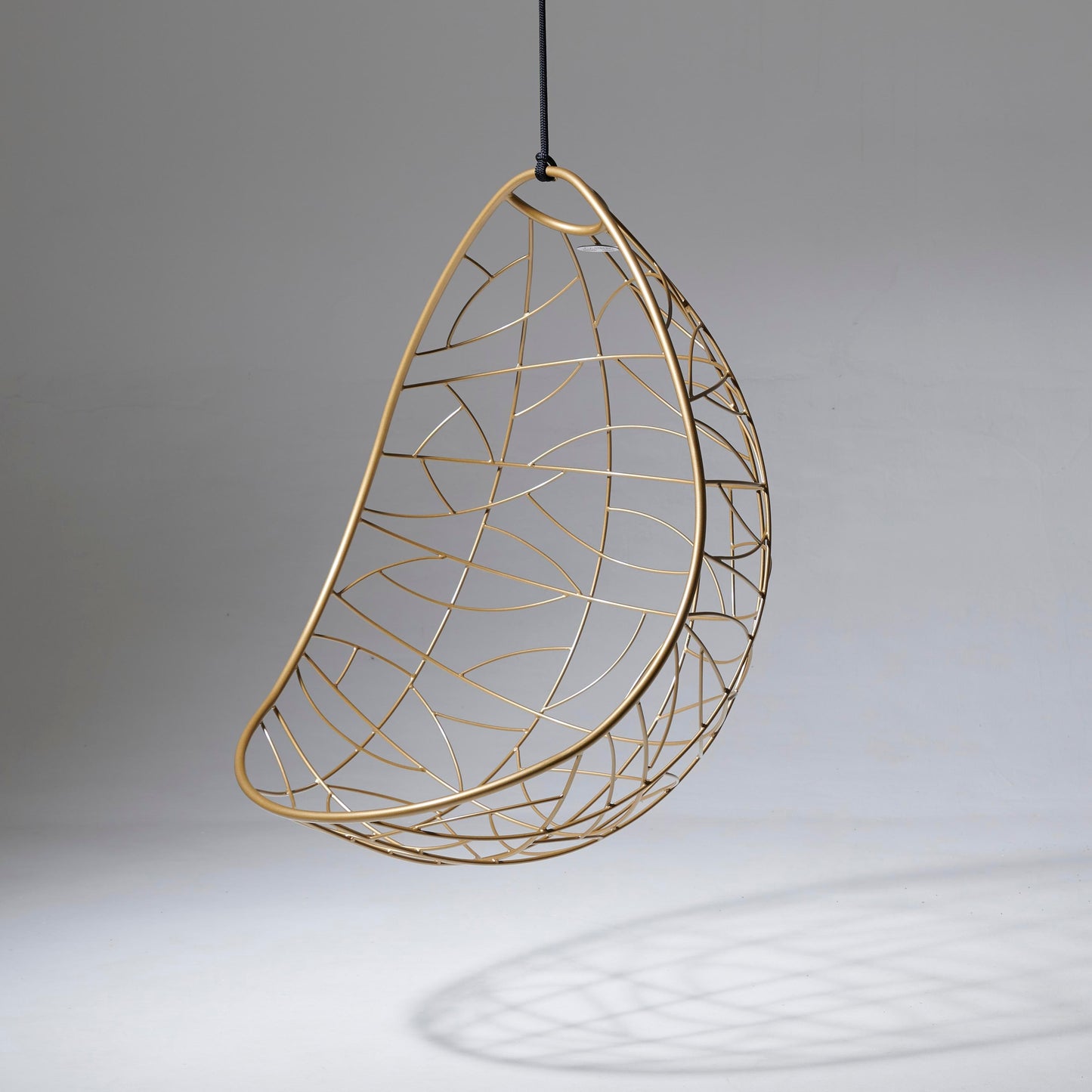 Nest Egg Hanging Swing Chair in Gold