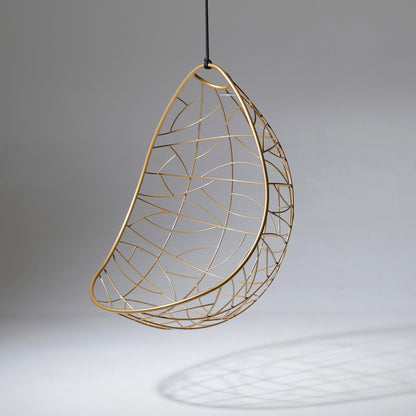 Nest Egg Hanging Swing Chair in Gold