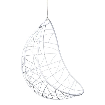 Nest Egg Hanging Swing Chair in Glossy White