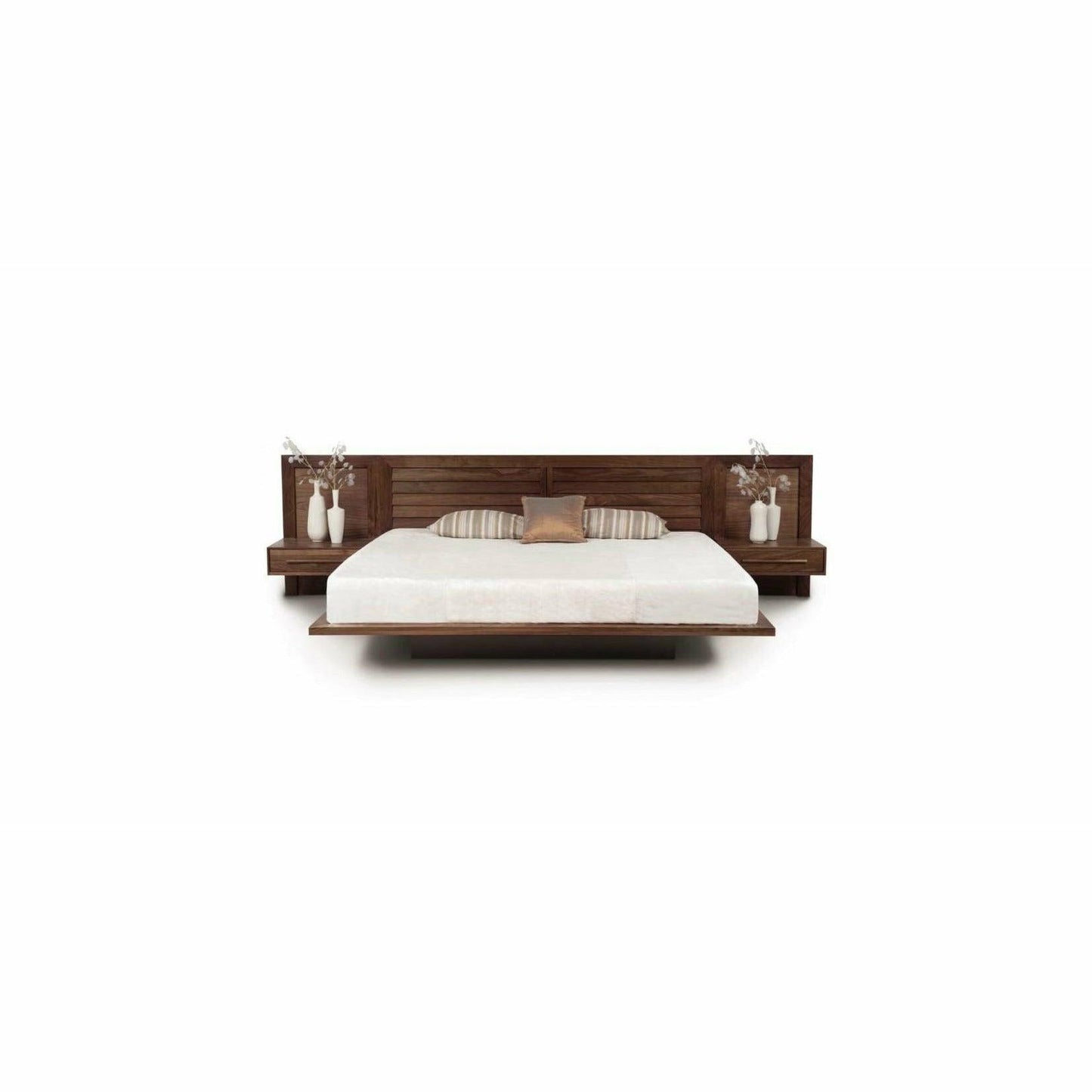 MODULUXE BED WITH CLAPBOARD HEADBOARD