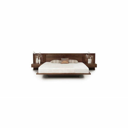MODULUXE BED WITH CLAPBOARD HEADBOARD