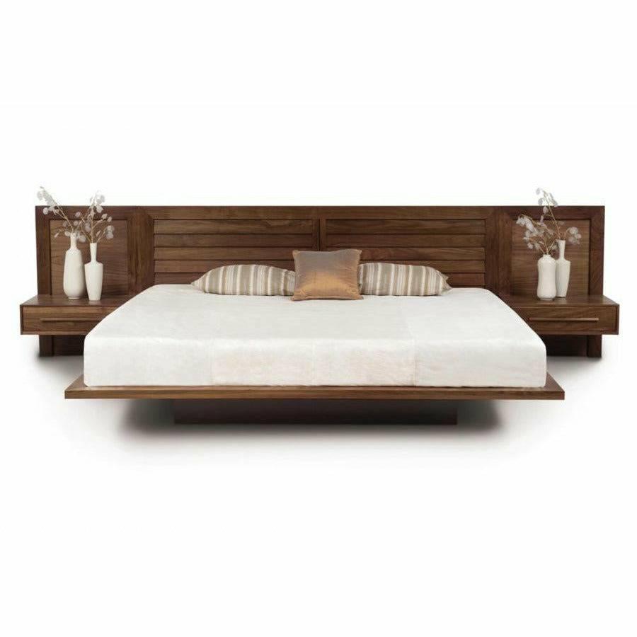 MODULUXE BED WITH CLAPBOARD HEADBOARD