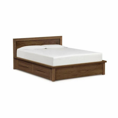 MODULUXE STORAGE BED WITH VENEER HEADBOARD