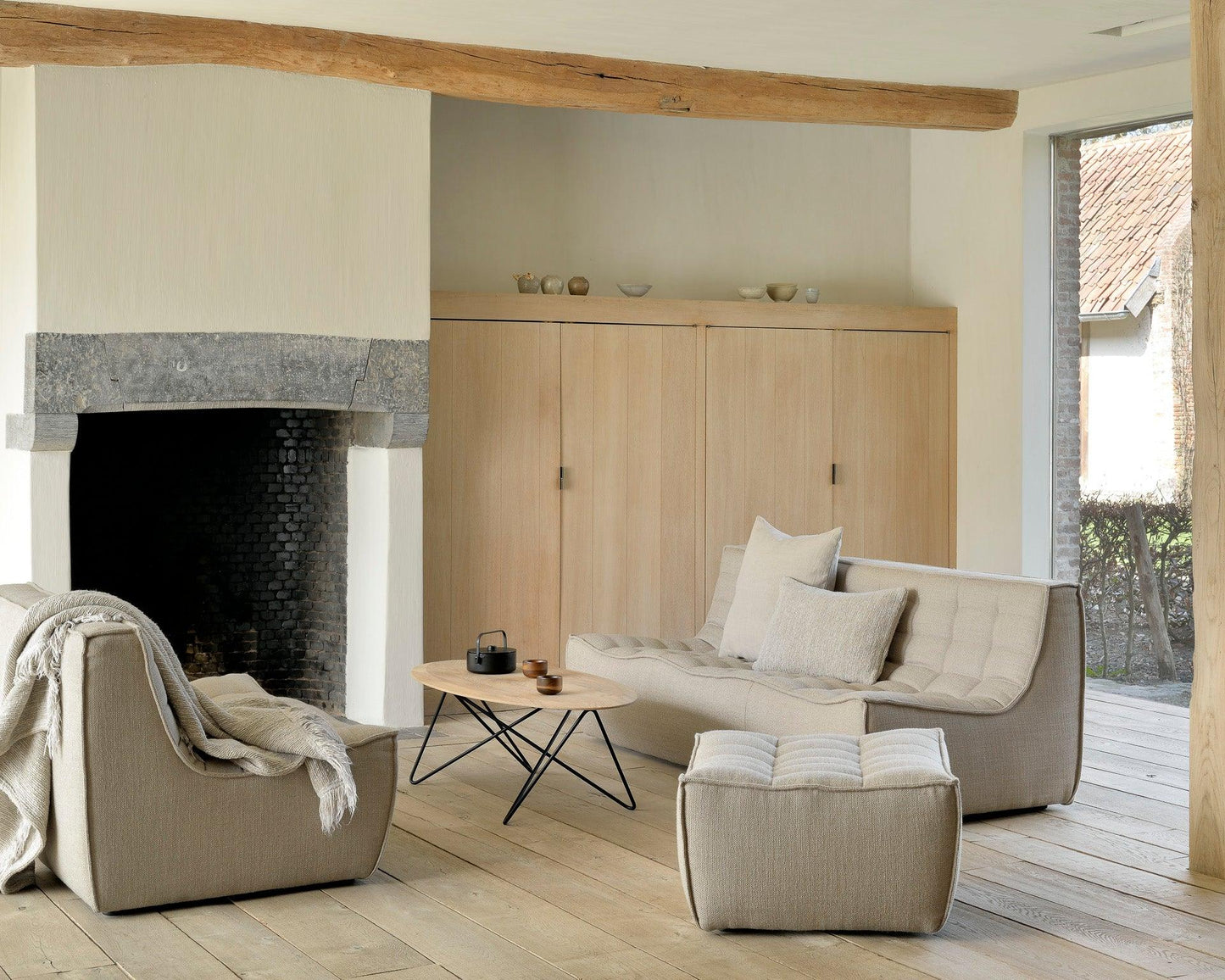 N701 Modular 3-Seat Sofa