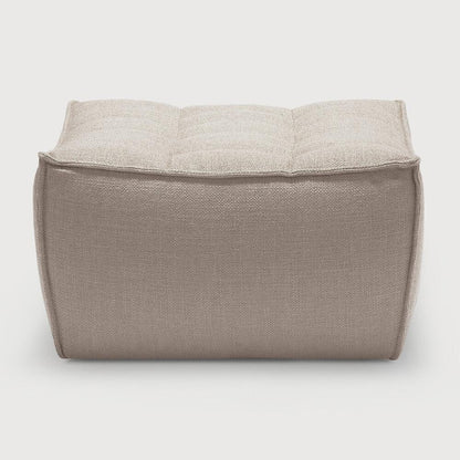 N701 Modular 4-Piece Beige Fabric Sectional Set