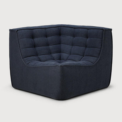 N701 Modular 4-Piece Graphite Fabric Sectional Set