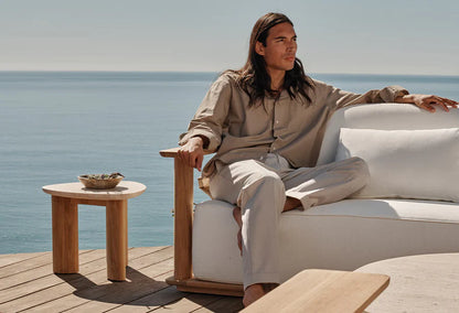 Newport Teak Sun Lounge