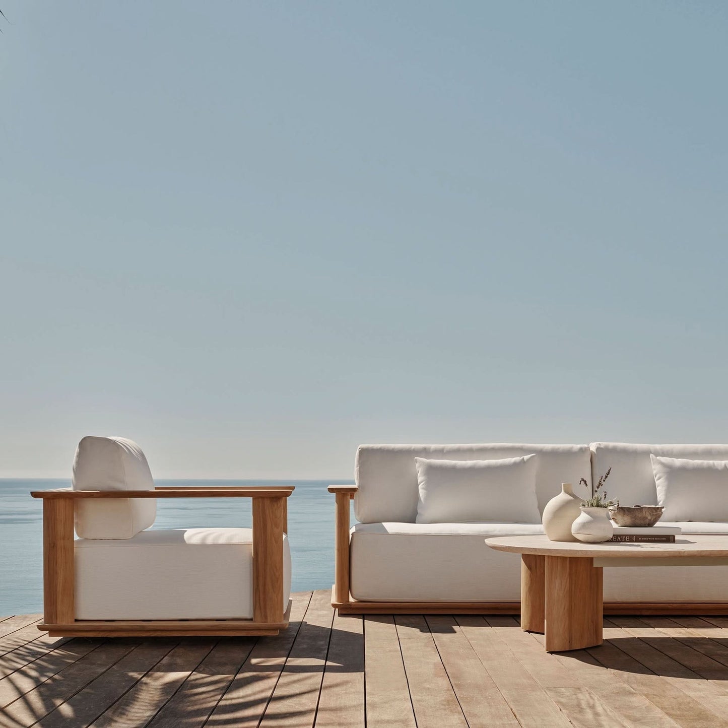 Newport Teak Sofa 108