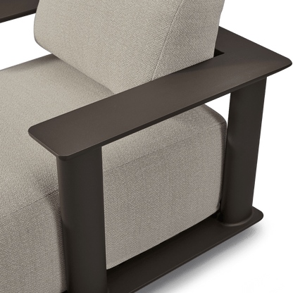 Newport Aluminum Fixed Chaise
