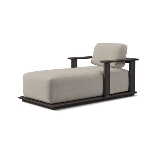 Newport Aluminum Fixed Chaise