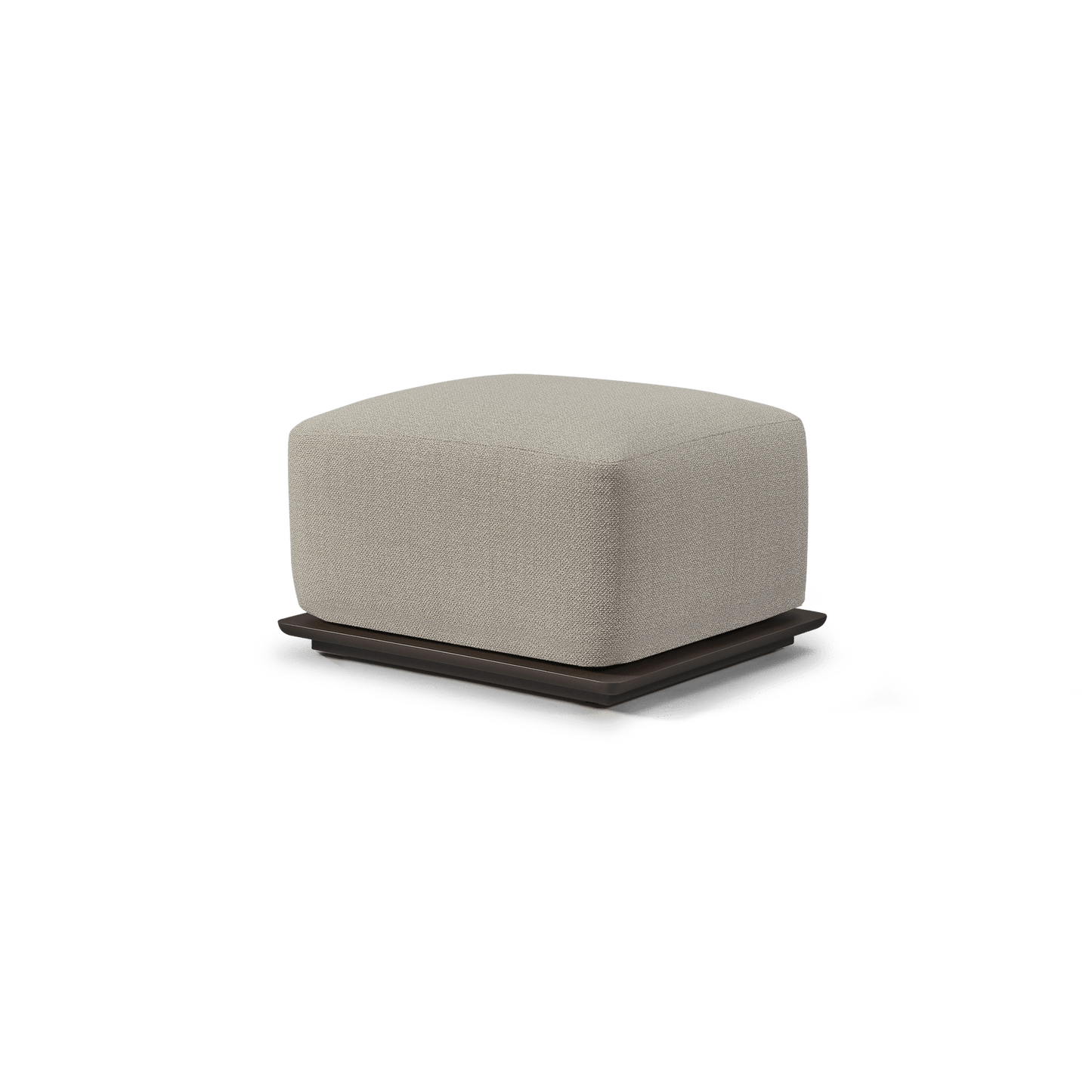 Newport Aluminum Ottoman
