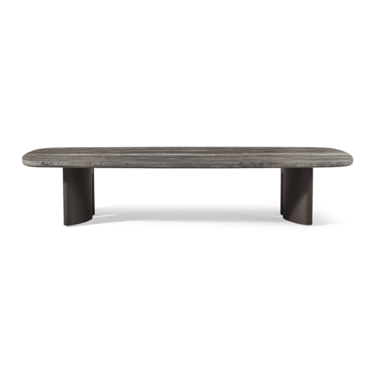 Newport Aluminum Rectangle Coffee Table 76