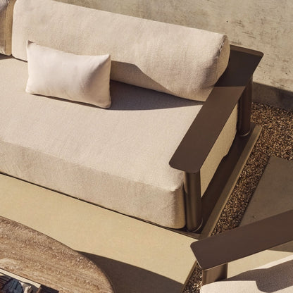 Newport Aluminum Ottoman