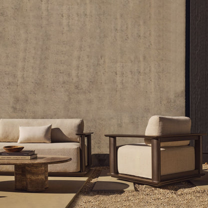 Newport Aluminum Sofa 108