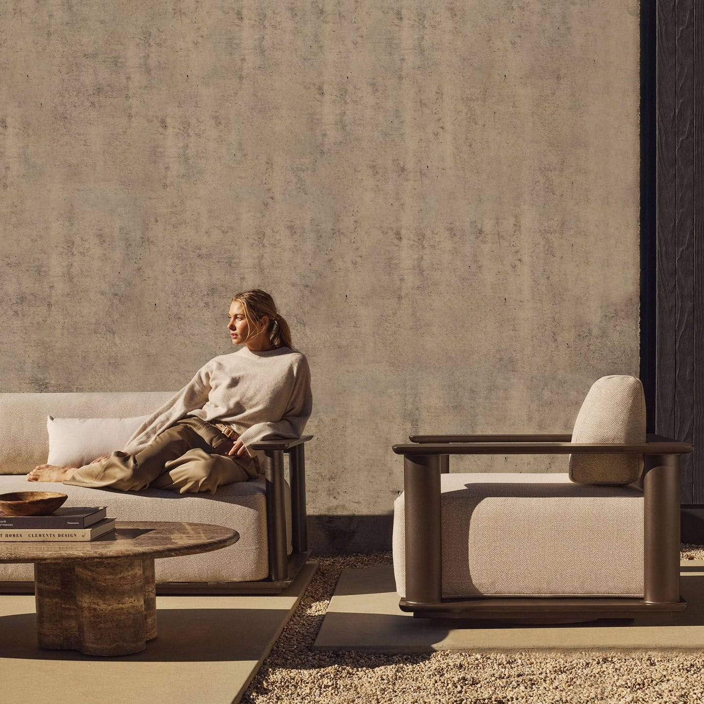 Newport Aluminum Sun Lounger