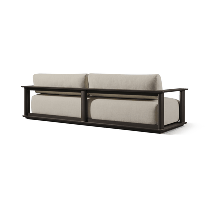 Newport Aluminum Sofa 108
