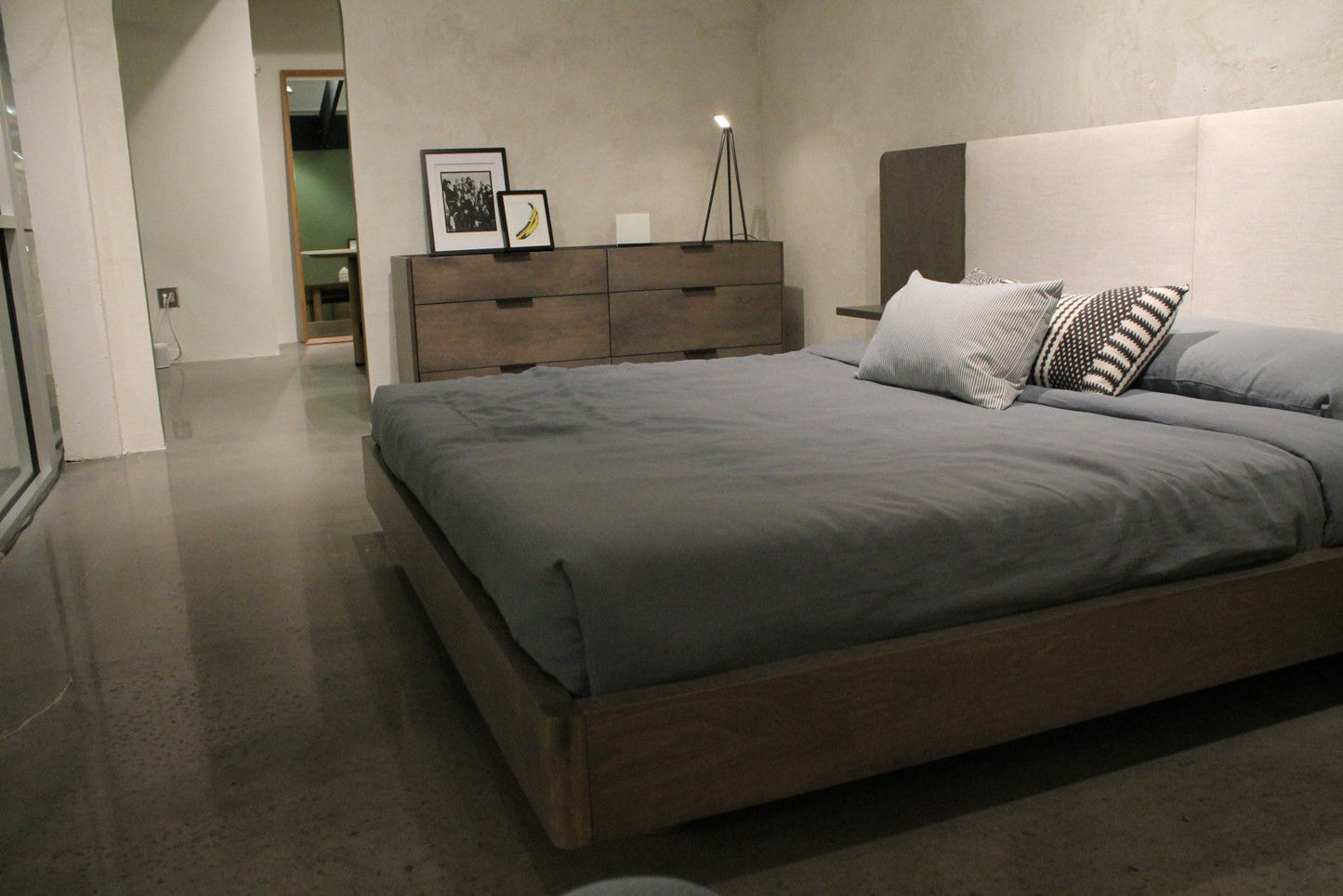 HATLEY BED WITH EXTENDED HEADBOARD