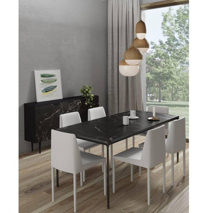 NORA FABRIC DINING CHAIR