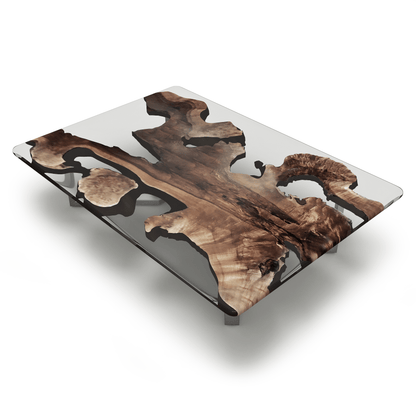 Octopus Walnut Coffee Table