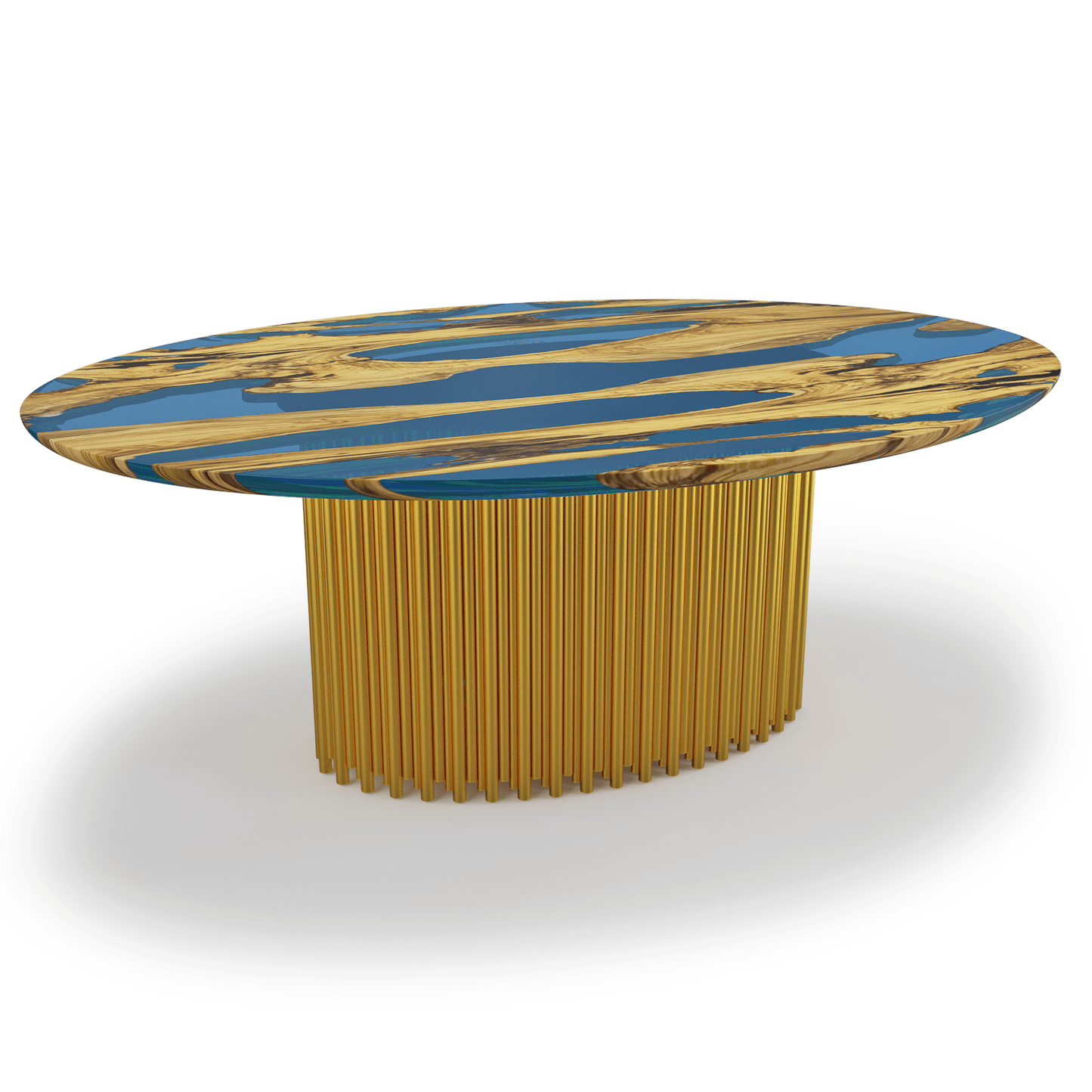 Okeanos Olive Wood Dining Table