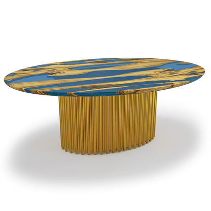 Okeanos Olive Wood Dining Table