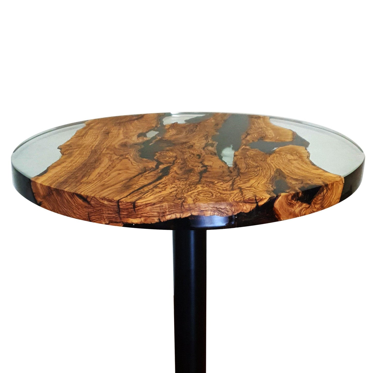 Olive Wood Round Dining Table