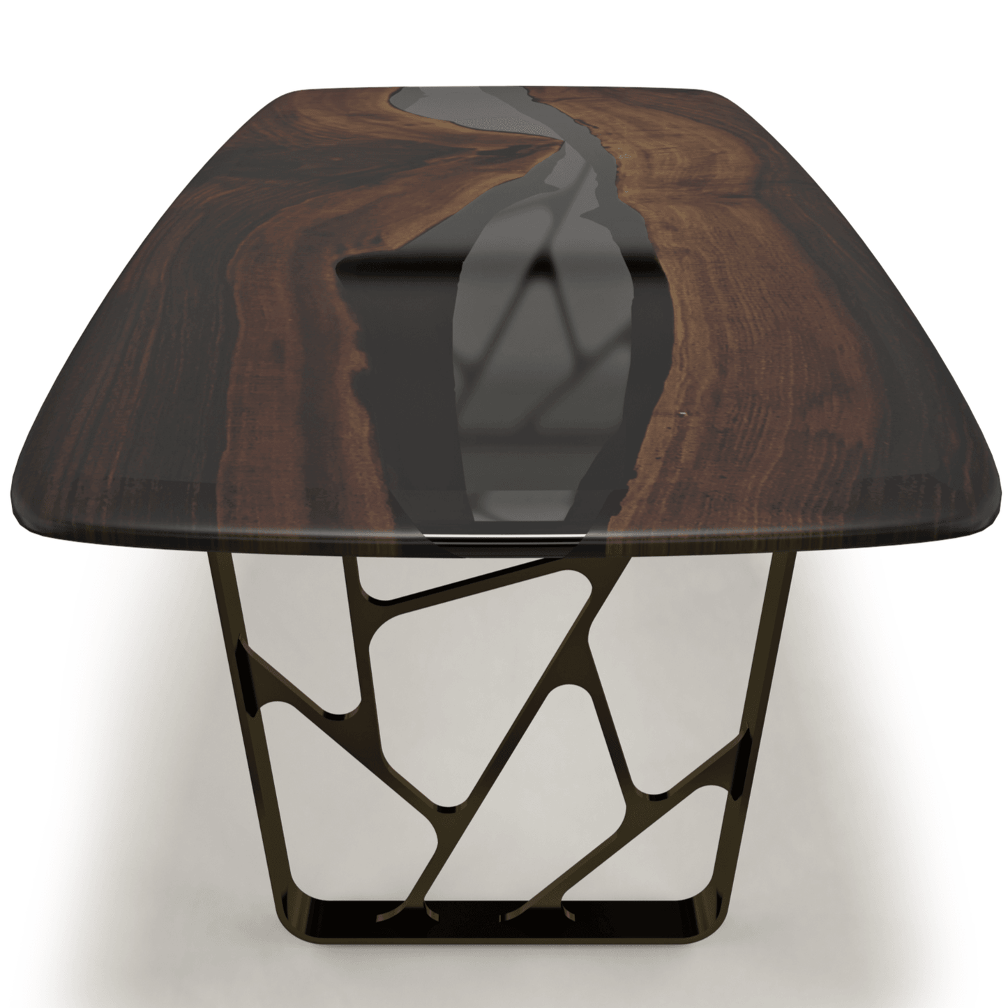 Ombrone Walnut River Dining Table