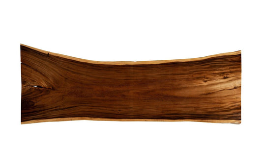 Origins Dining Table Live Edge, Natural, Satin Black Legs ID113622