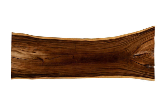 Origins Dining Table Live Edge, Natural, Satin Black Legs ID113626
