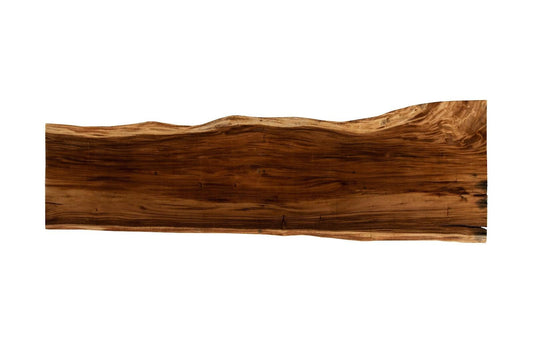 Origins Dining Table Live Edge, Natural, Satin Black Legs ID113851
