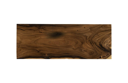 Origins Dining Table Straight Edge, Natural, Satin Black Legs TH107746