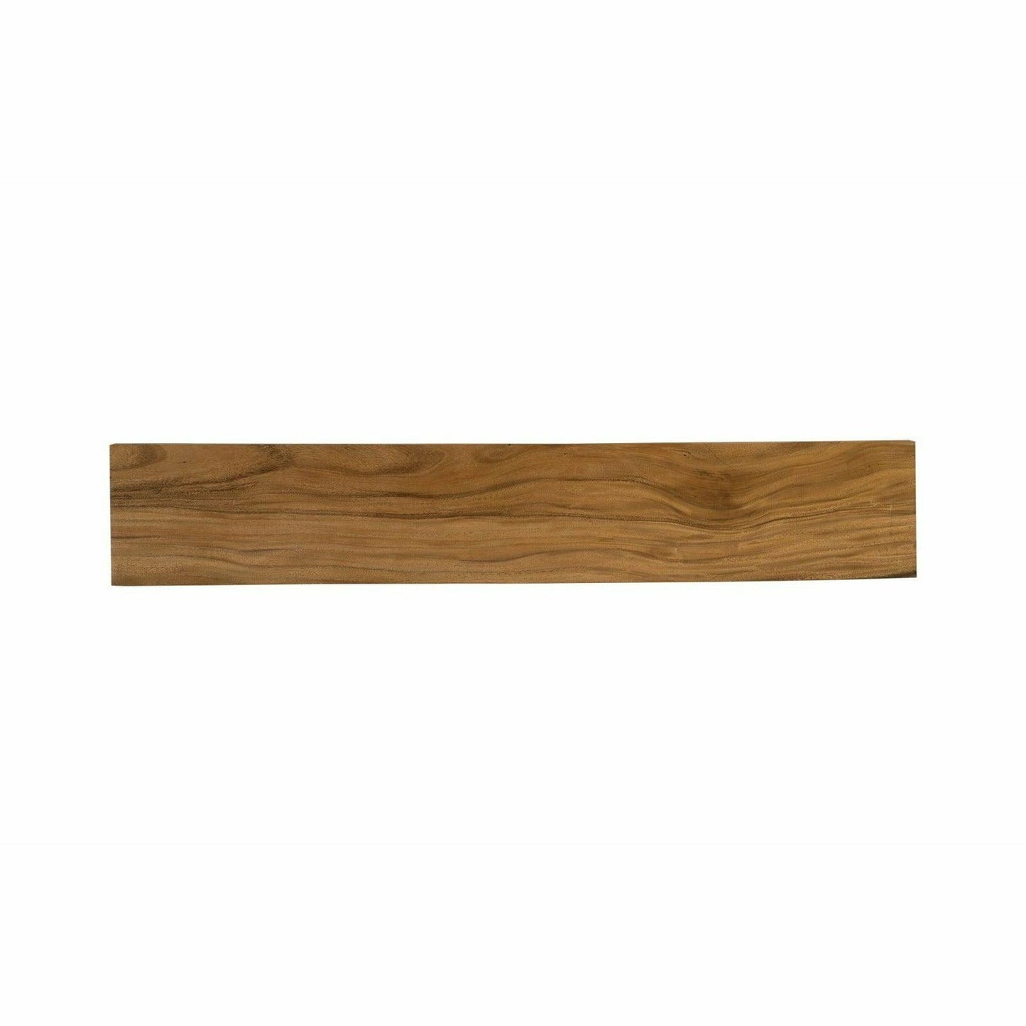 Origins Straight Edge Bench Brushed Stainless Legs