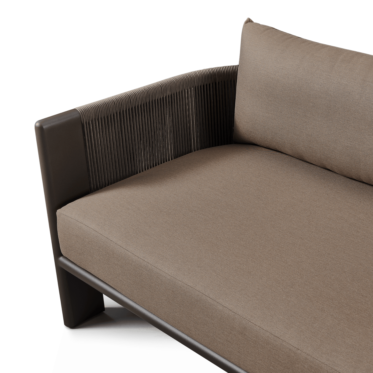 Divano Palm Beach in alluminio a 2 posti