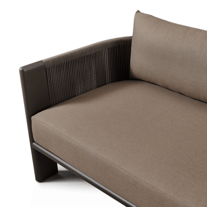 Divano Palm Beach in alluminio a 2 posti