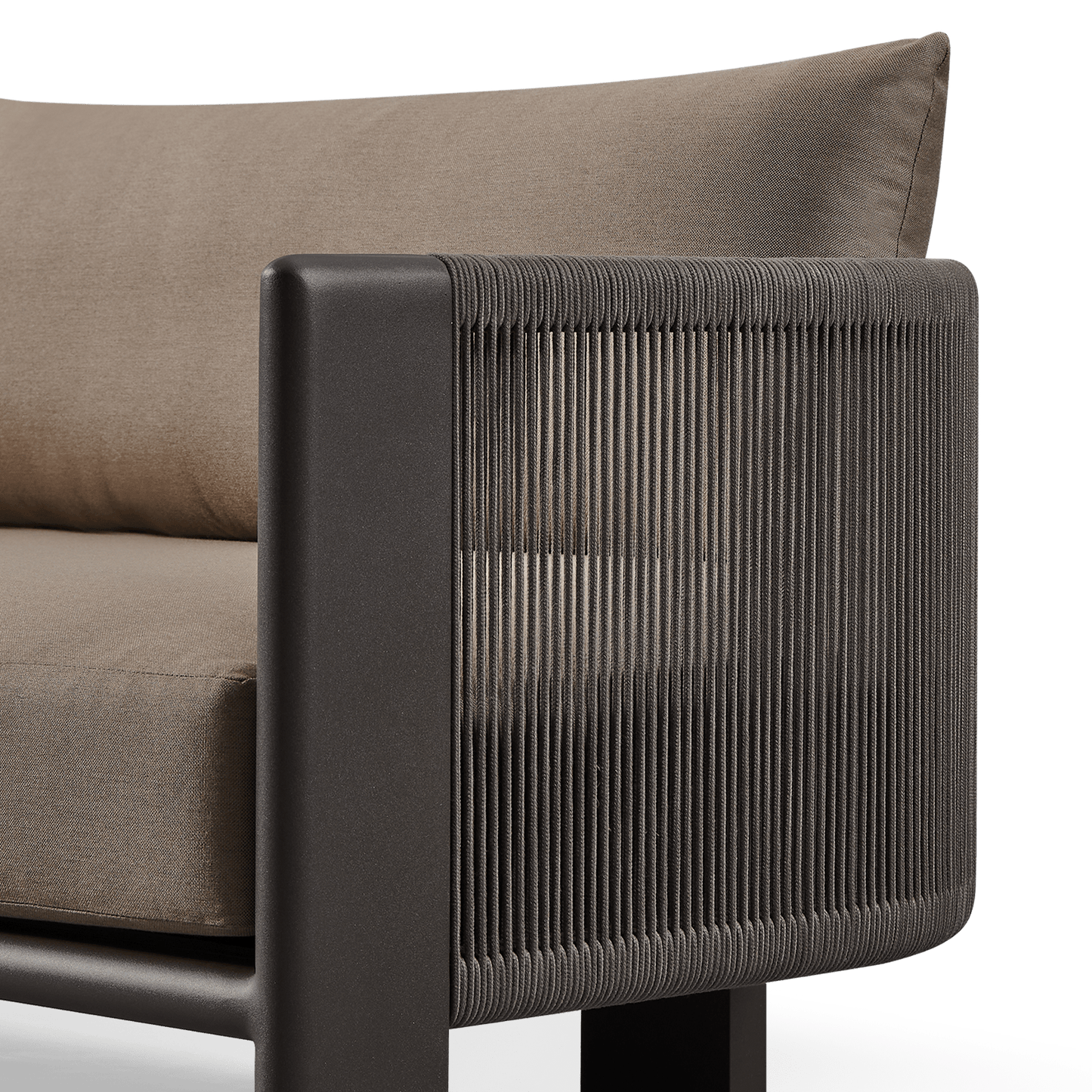 Divano Palm Beach in alluminio a 2 posti