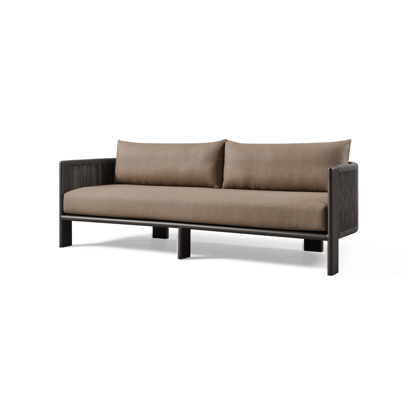 Divano Palm Beach in alluminio a 2 posti