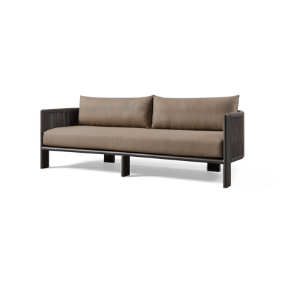 Divano Palm Beach in alluminio a 2 posti