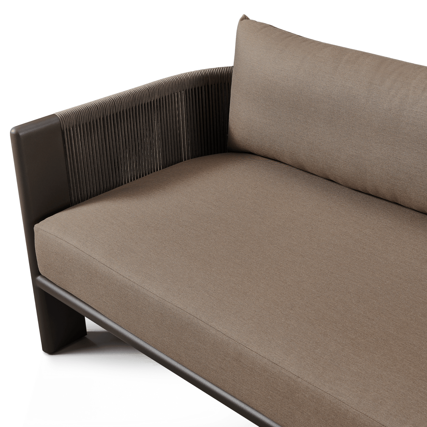 Divano Palm Beach in alluminio a 2 posti