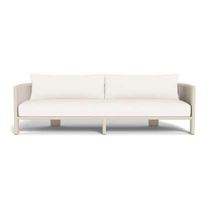 Divano in alluminio Palm Beach a 3 posti
