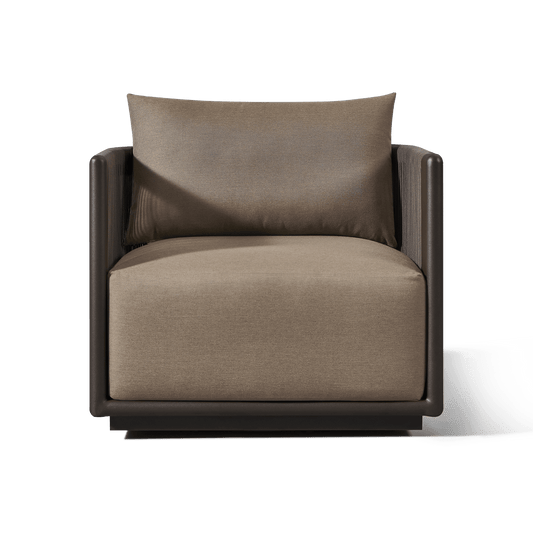 Palm Beach Aluminum Swivel Lounge Chair