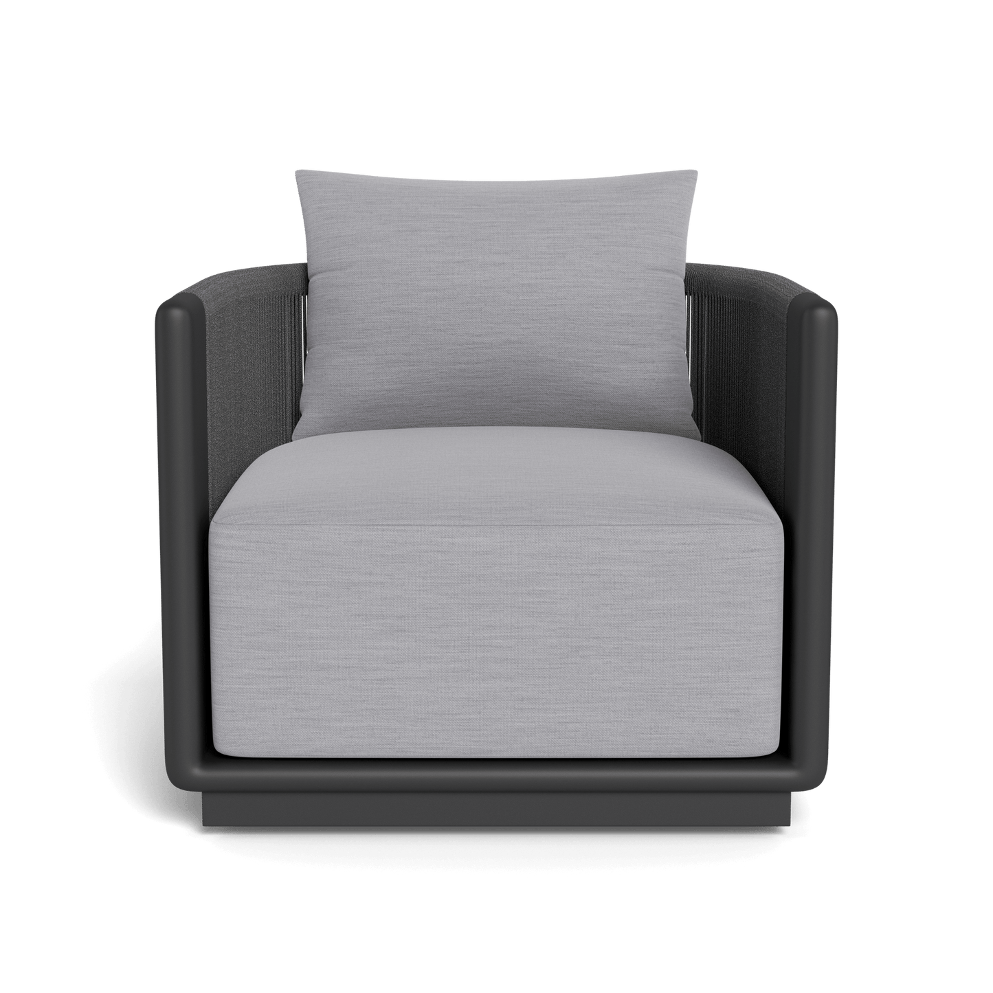 Palm Beach Aluminum Swivel Lounge Chair