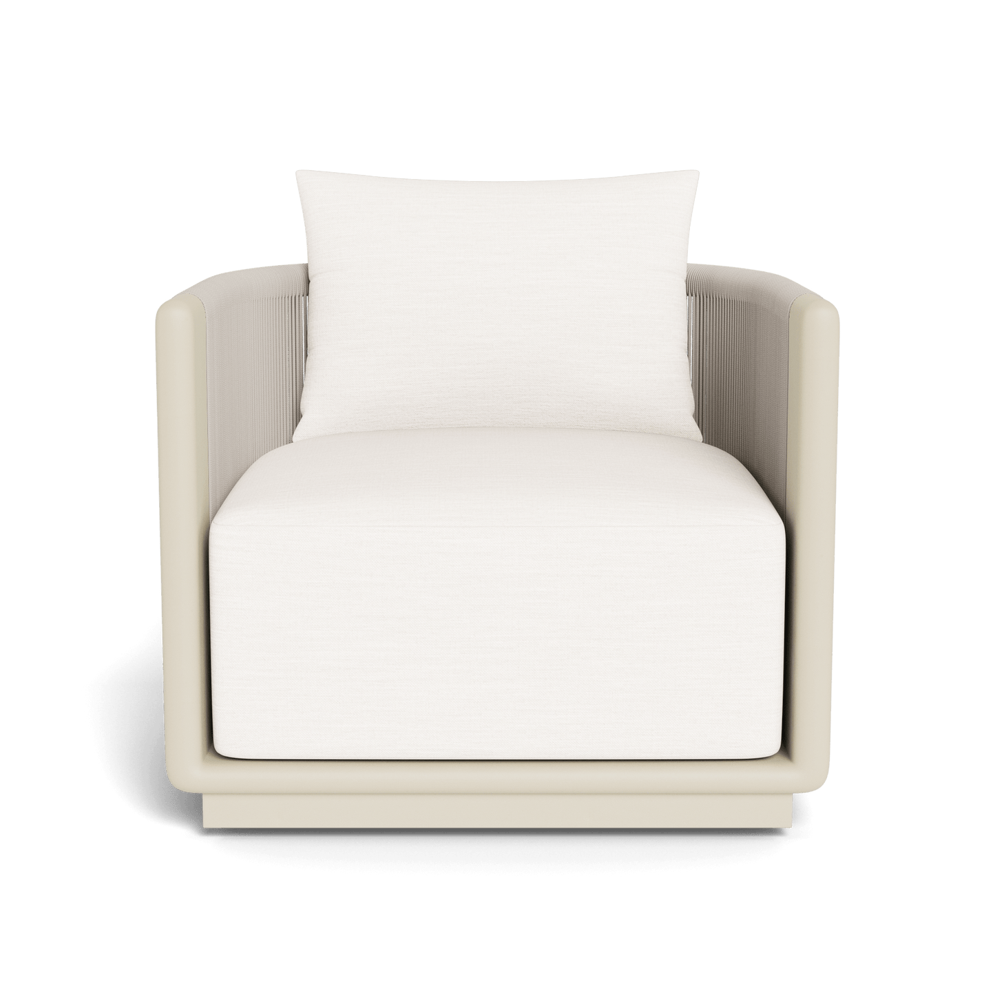 Palm Beach Aluminum Swivel Lounge Chair