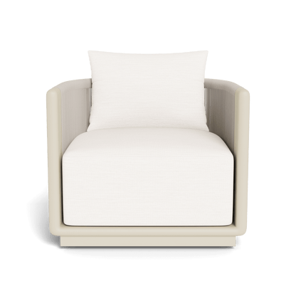 Palm Beach Aluminum Swivel Lounge Chair
